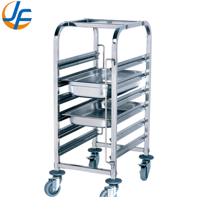 Giá rẻ 4 bánh xe xe trọ thép không gỉ có thể tháo rời