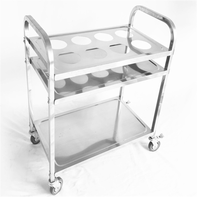 Xe tải có thể tháo rời bằng thép không gỉ chất lượng cao với bốn bánh