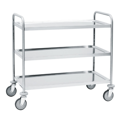 Khách sạn Nhà hàng Stainless Steel Gn Pan Bakery Tray Rack Trolley
