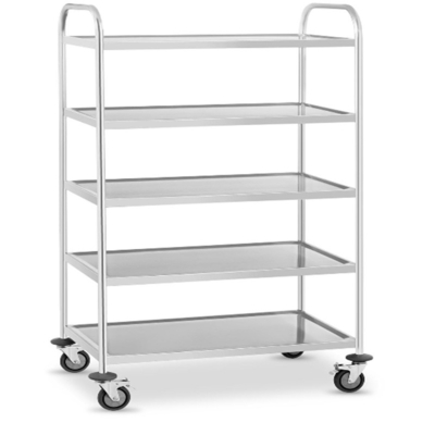 Khách sạn Nhà hàng Stainless Steel Gn Pan Bakery Tray Rack Trolley
