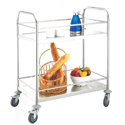 RK Bakeware Trung Quốc Dịch vụ thực phẩm NSF Thép không gỉ xe tải với bánh xe dễ xử lý xe tải trang bị