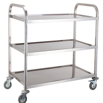 RK Bakeware Trung Quốc Dịch vụ thực phẩm NSF Thép không gỉ xe tải với bánh xe dễ xử lý xe tải trang bị