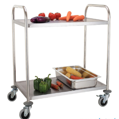 RK Bakeware Trung Quốc Dịch vụ thực phẩm NSF Thép không gỉ xe tải với bánh xe dễ xử lý xe tải trang bị