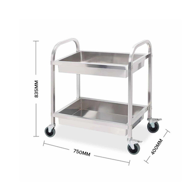 RK Bakeware Trung Quốc Nhà sản xuất cho vận chuyển thép không gỉ Gastronorm Rack Trolley nhỏ