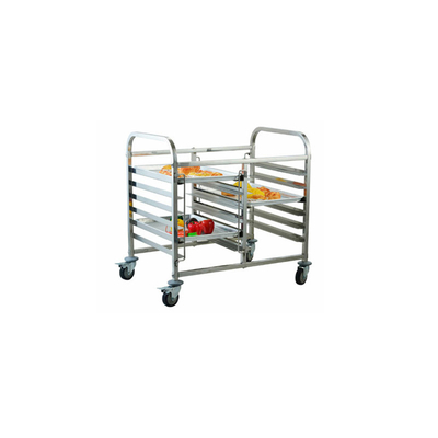 Rk Bakeware China-Z Frame 20 Pan End Load Stainless Steel Nesting Trolley Bun Sheet Pan Rack - Được lắp ráp