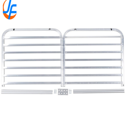 RK Bakeware Trung Quốc-6 Pan End Load Undercounter Công việc trên cùng / Bun Pan Rack với các kênh bên