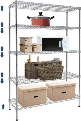 Rk Bakeware Trung Quốc Dịch vụ thực phẩm Thương mại Epoxy màu xanh lá cây phủ sợi kệ 18 X 48 (4 kệ)